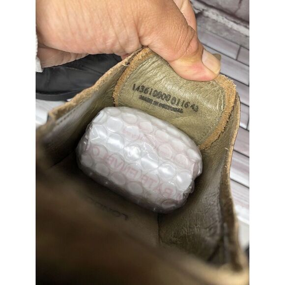 Fly London Black Leather Cap Toe Comfort Lace Up Oxfords Shoes Men Sz 43EU/10M - Picture 8 of 16